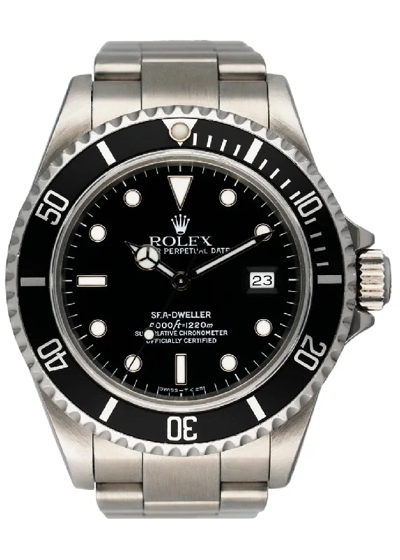 Rolex Watches for Discerning Tastes –Rolex Oyster Perpetual Sea-Dweller 16600 Mens Watch