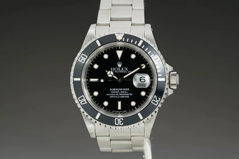 Find Your Perfect Rolex Watch Online –1991 Rolex Submariner 16610 Creamy Tritium Dial