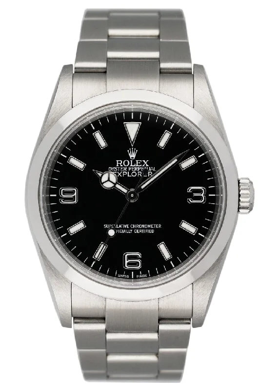 The Most Coveted Rolex Watches Available –Rolex Oyster Perpetual Explorer 114270 Mens Watch Box Papers