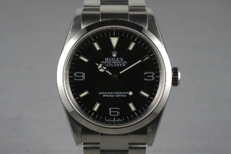 Iconic Rolex Watches Now Available –2002 Rolex Explorer 114270