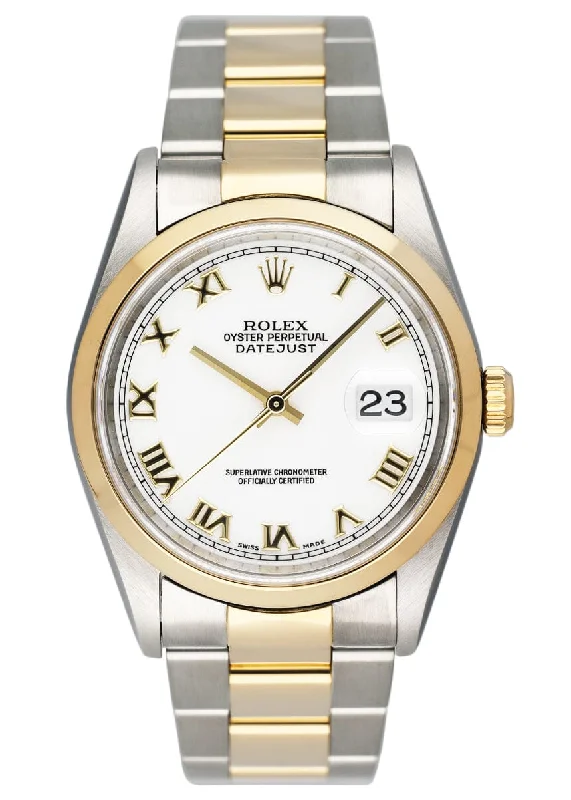 Shop Rolex Watches for Precision and Style –Rolex Datejust 16203 White Dial Mens Watch