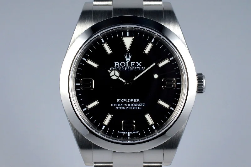 Rolex Watches – Invest in Timeless Quality –2012 Rolex Explorer 214270 with Box and Papers