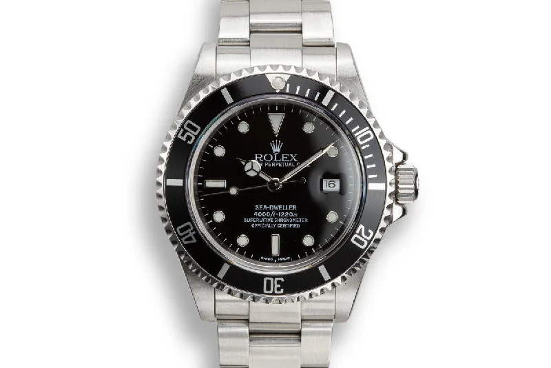 Explore Rolex Watches for Modern Luxury –2002 Rolex Sea-Dweller 16600