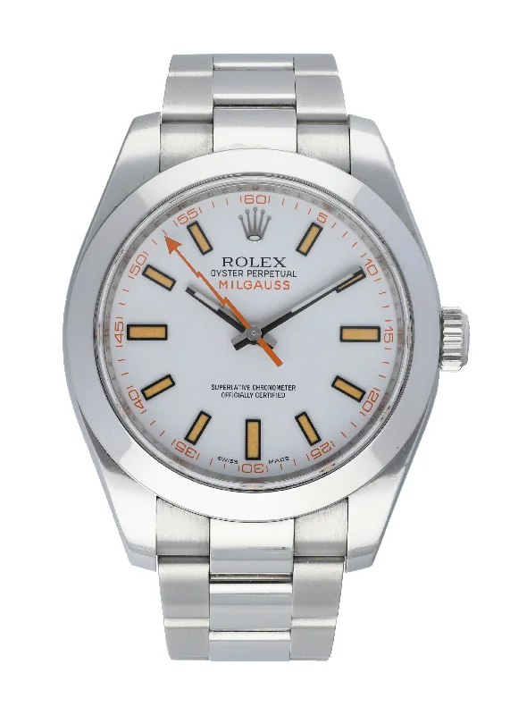 Rolex Watches: Timeless Luxury Awaits You –Rolex Oyster Perpetual Milgauss 116400 Mens Watch