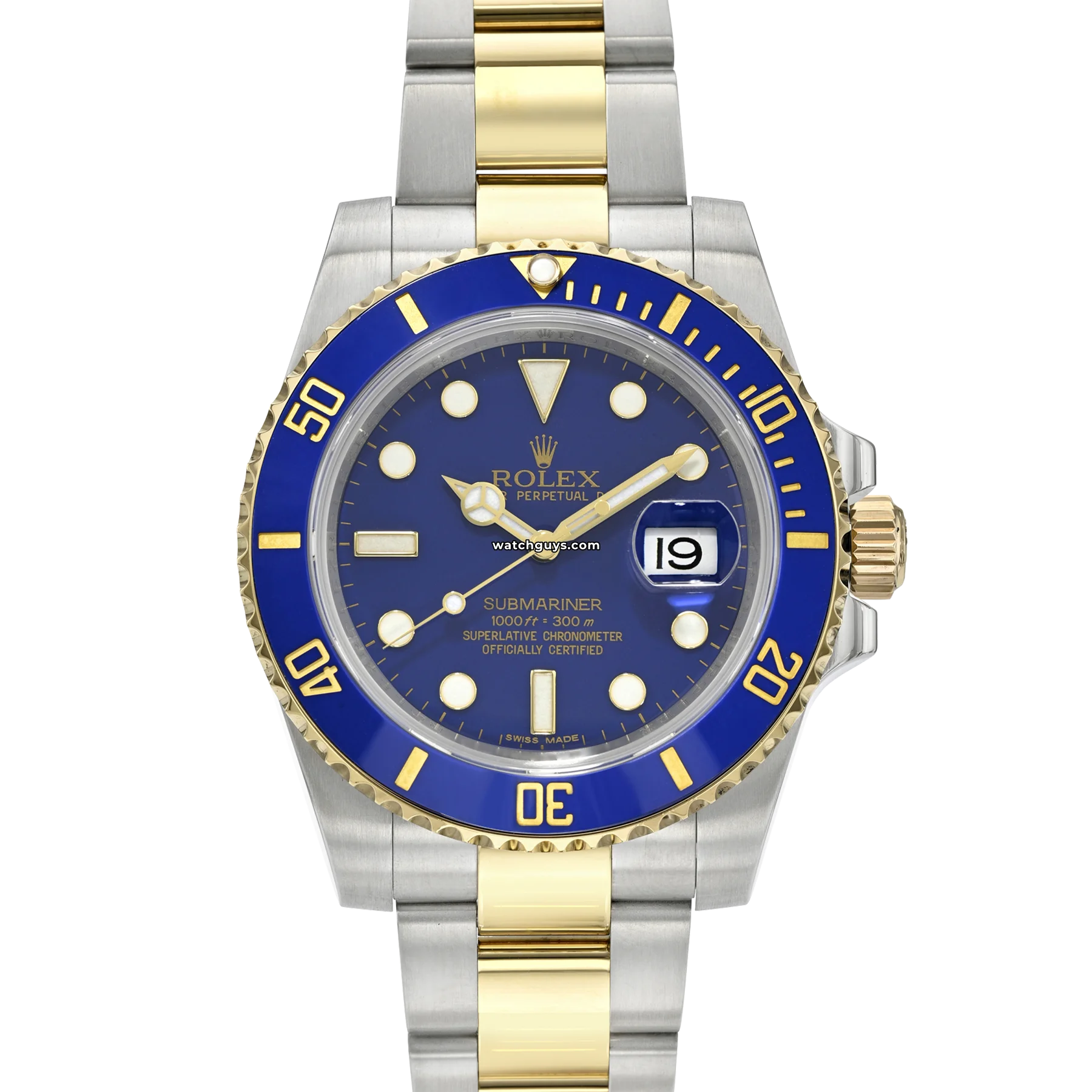 Rolex Watches: The Art of Swiss Watchmaking –Rolex Submariner 116613LB Blue