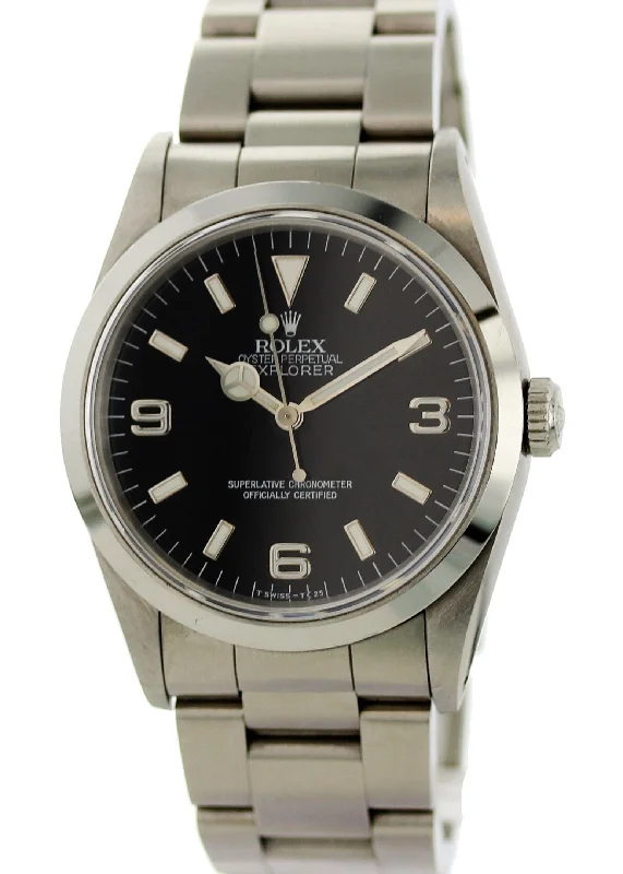 Rolex Watches: Timeless Luxury Awaits You –Rolex Oyster Perpetual Explorer 14270 Mens Watch