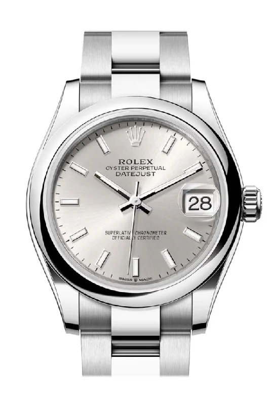 Explore the World of Rolex Watches –Rolex Datejust 31 Silver Dial Oyster Ladies Watch 278240 278240-0005