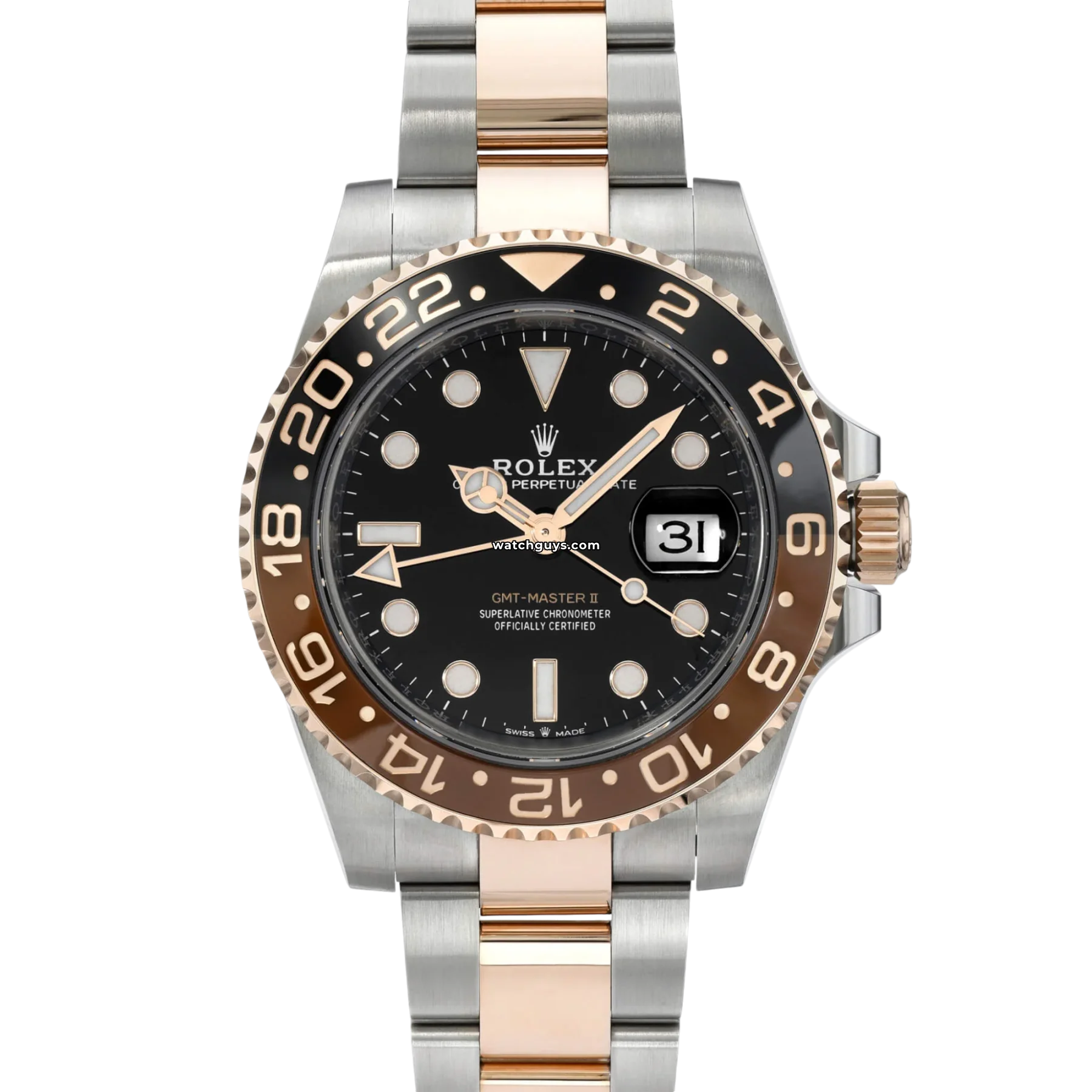 Unveil the Beauty of Rolex Watches –Rolex GMT-Master II 126711CHNR Root Beer