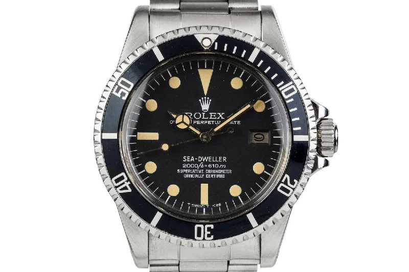 Discover Rolex Watches for Every Occasion –1978 Rolex Sea-Dweller 1665 Rail Dial