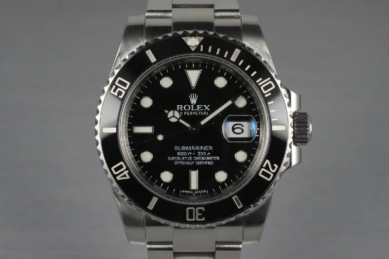 Shop Rolex Watches for Unmatched Elegance –2010 Rolex Submariner 116610 with Box and Papers