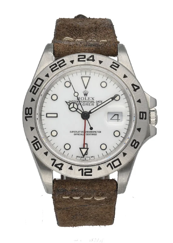 Rolex Watches: Elevating the Standard of Luxury –Rolex Explorer II 16550 Stainless steel Men's Watch