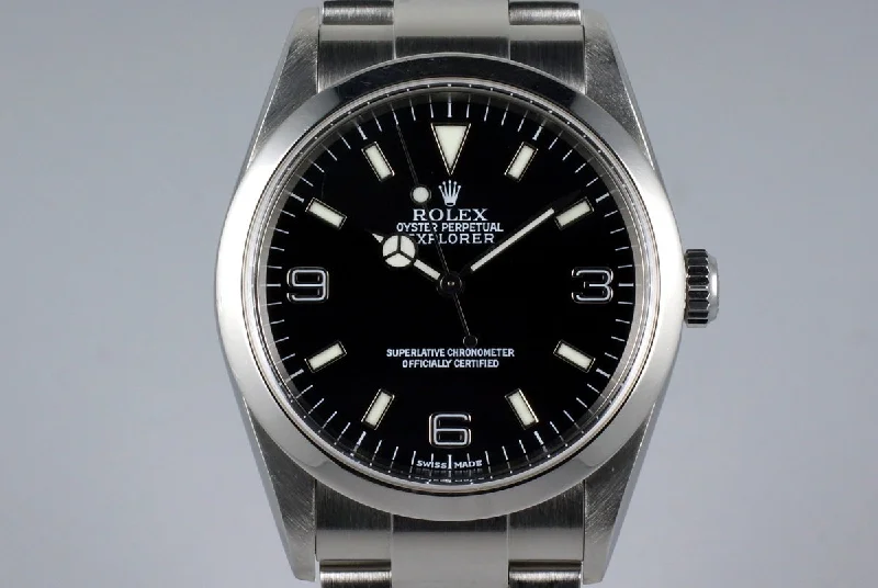 Rolex Watches – An Investment in Luxury –2001 Rolex Explorer 114270