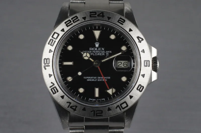 Discover Rolex Watches for Ultimate Prestige –1985 Rolex Explorer II 16550 ‘Spider Rail Dial’