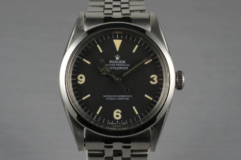 Shop Rolex Watches for Exceptional Quality –1967 Rolex Explorer 1 Ref: 1016