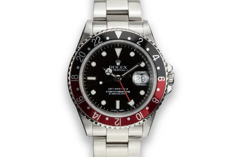 Rolex Watches: For Those Who Demand Excellence –2002 Rolex GMT-Master II16710 "Coke"