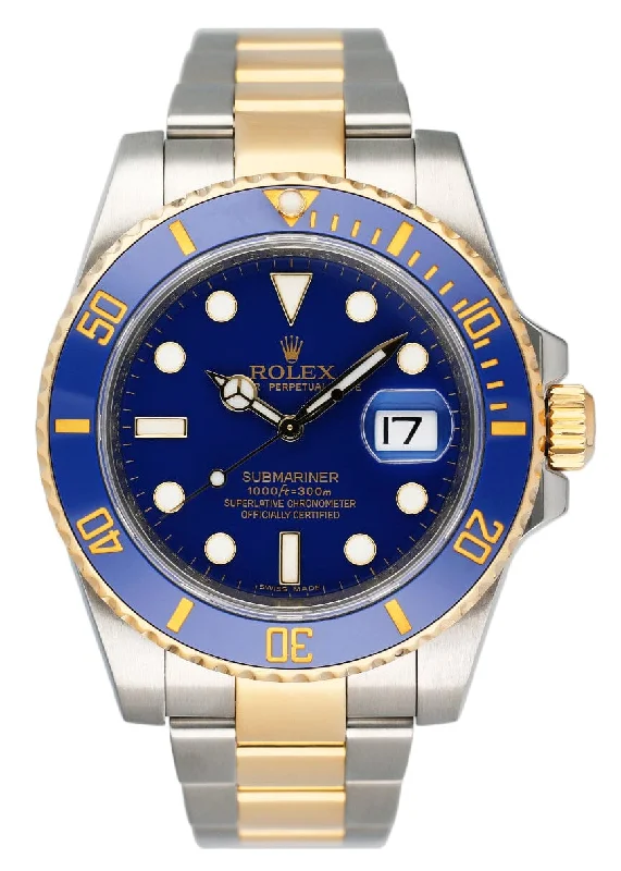 Rolex Watches – The Pinnacle of Swiss Craftsmanship –Rolex Submariner Date 116613 Blue Dial Mens Watch