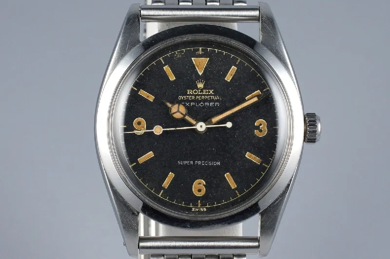 Rolex Watches: Where Craftsmanship Meets Luxury –1958 Rolex Explorer 1 5504