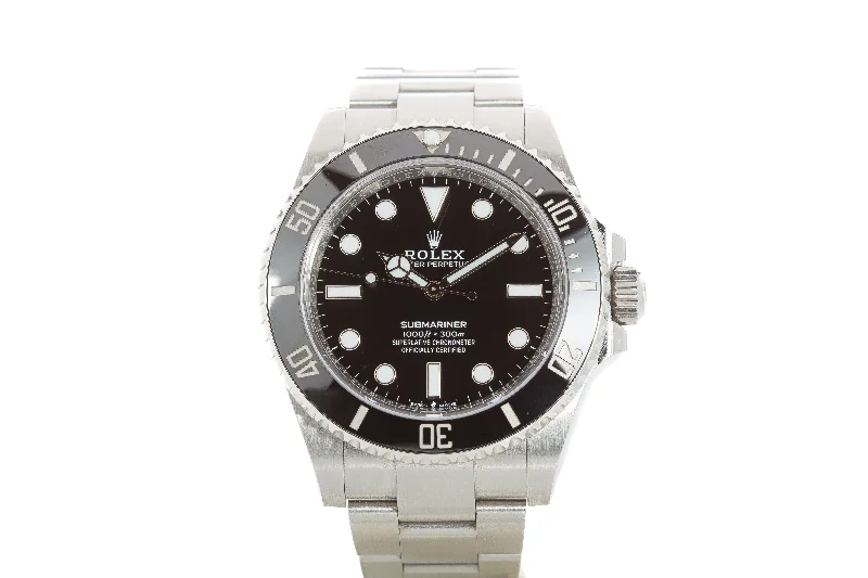 Shop Rolex Watches for Women –2022 Rolex Submariner 124060 Box, Card, Chrono tag, Booklet & Wallet