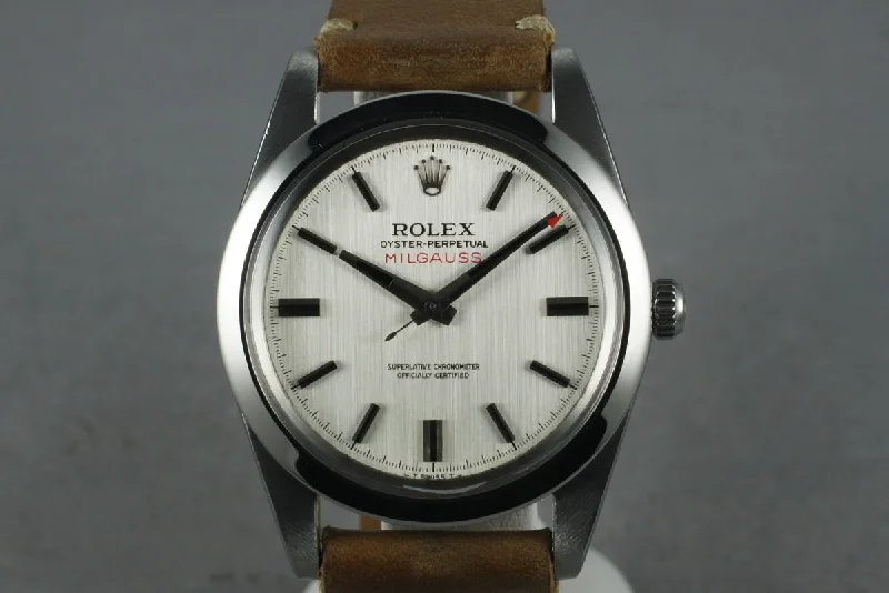 Find the Rolex Watch of Your Dreams –1970 Rolex Milgauss 1019 with Non Luminous Dial