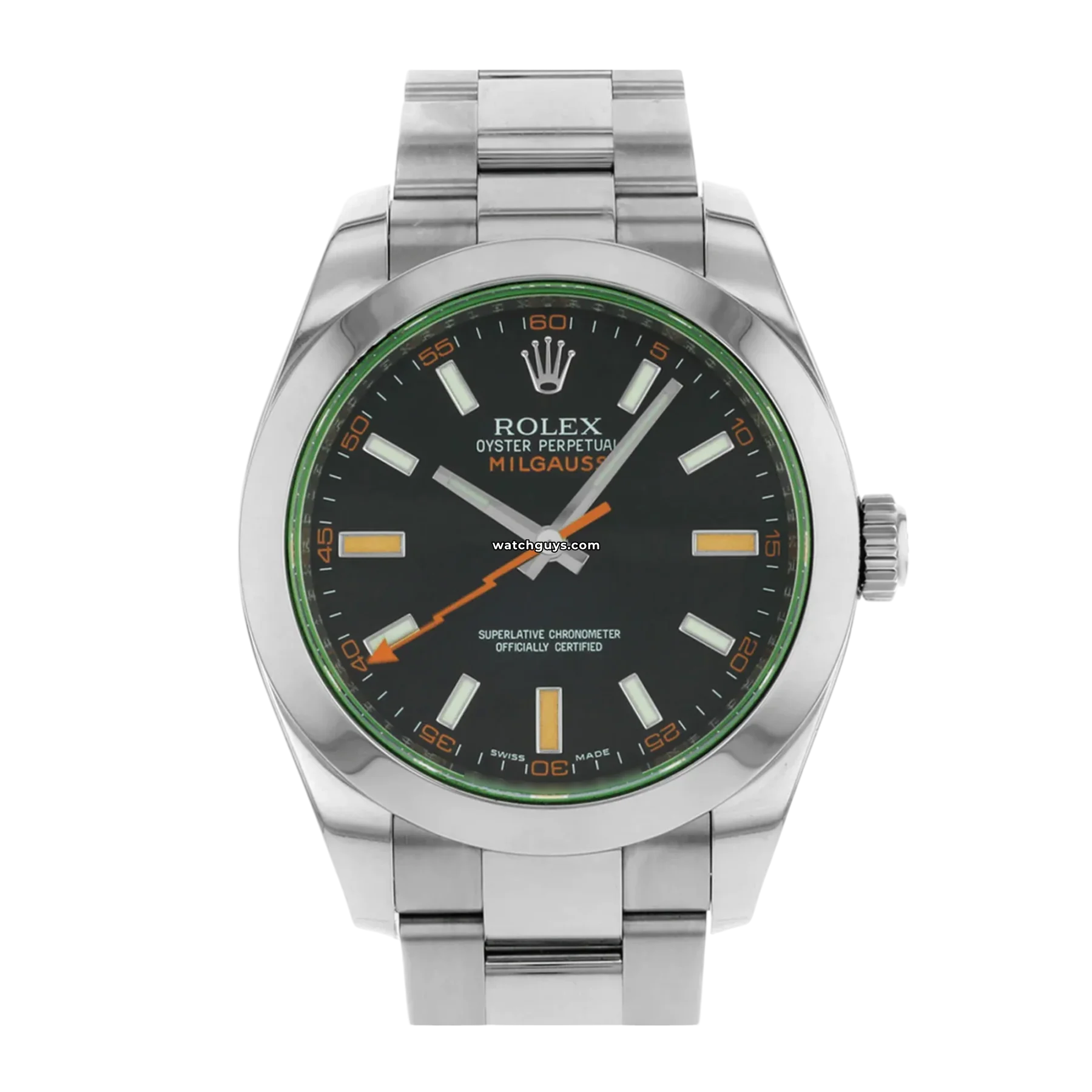 Own a Legendary Rolex Watch –Rolex Milgauss 116400GV Black