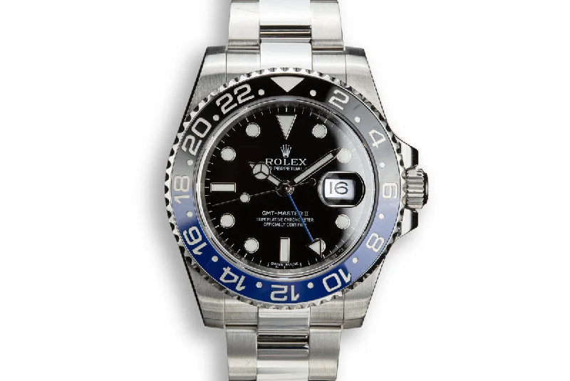 Own a Rolex: The Definition of Luxury –2014 Rolex GMT-Master II 116710 BLNR "Batman" with Box and Papers