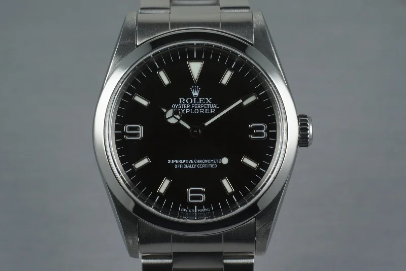 Experience Luxury with Rolex Watches –2000 Rolex Explorer 14270