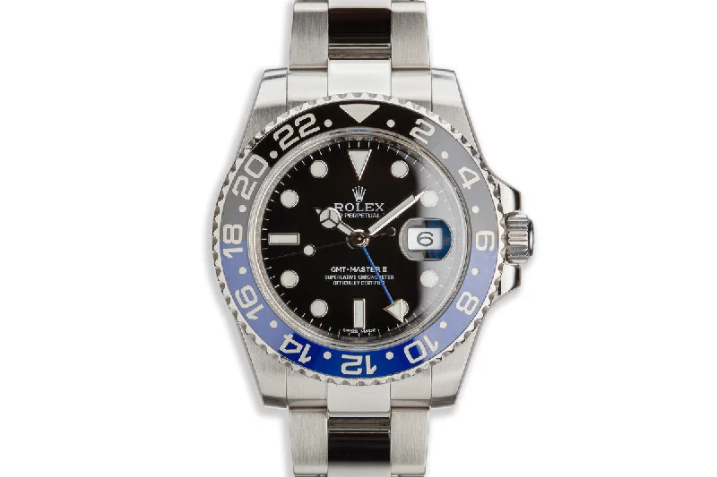 Craftsmanship Meets Luxury with Rolex Watches –Rolex GMT-Master II 116710BLNR w/ Box and Booklets