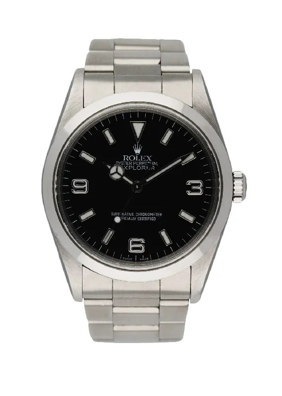 The Legacy of Rolex Watches Continues –Rolex Explorer 14270 Stainless Steel Men's Watch