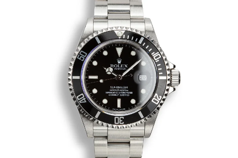 Rolex Watches: A Class Above –2003 Rolex Sea-Dweller 16600 T with Box and Papers