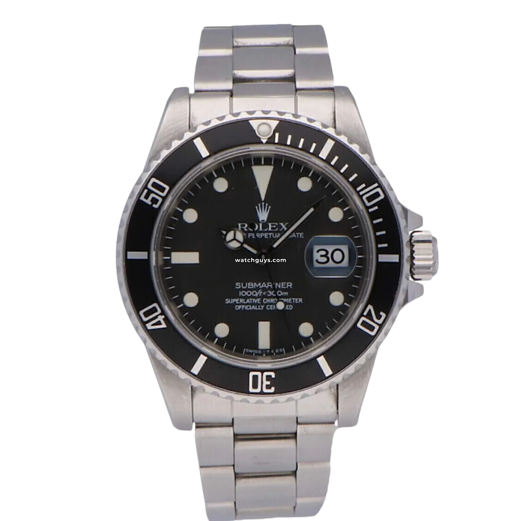 Explore Exquisite Rolex Watches Online –Rolex Submariner Date 16800 Black Dial