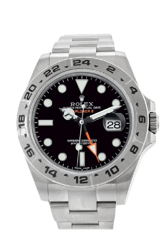 Find Your Perfect Rolex Watch Online –ROLEX Explorer II Black Dial Stainless Steel Men's Watch 216570