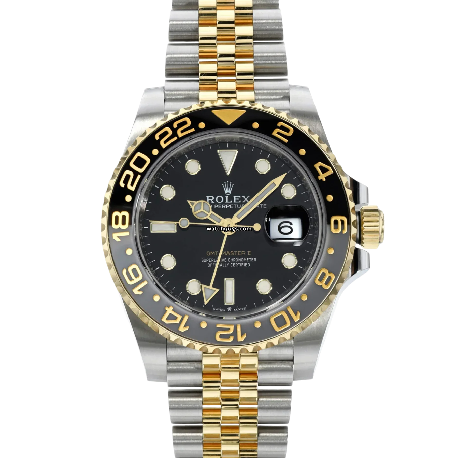 Shop Timeless Rolex Watches Now –Rolex GMT-Master II 126713GRNR Steel & Yellow Gold