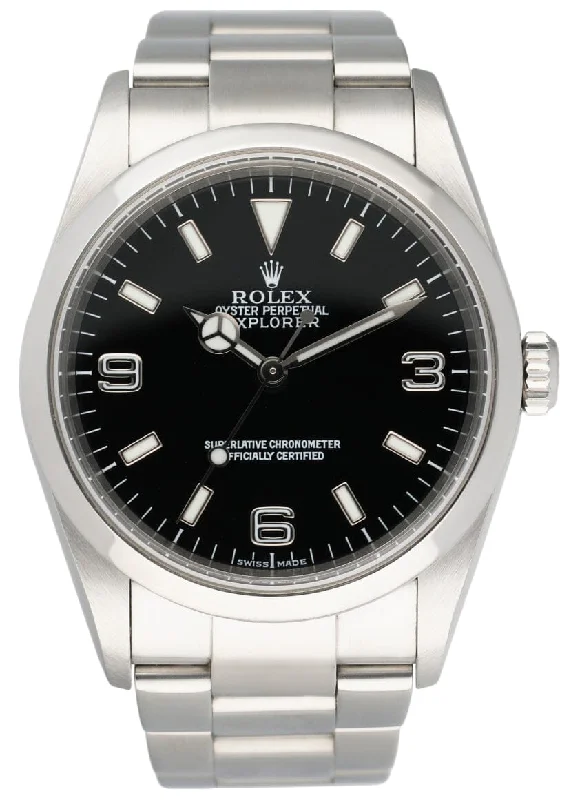 Rolex Watches: Timeless Luxury Awaits You –Rolex Explorer 114270 Stainless Steel Mens Watch