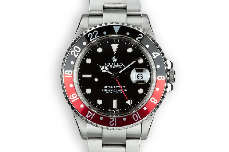 Timeless Rolex Watches for Men & Women –2000 Rolex GMT-Master II 16710 "Coke"