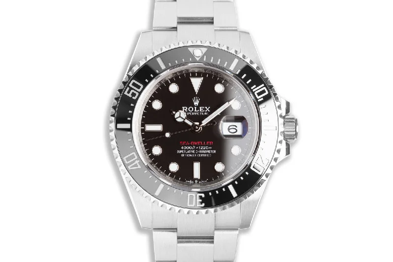 Shop Rolex Watches for Iconic Style –2020 Rolex 43mm Red Sea-Dweller 126600 with Box & Card