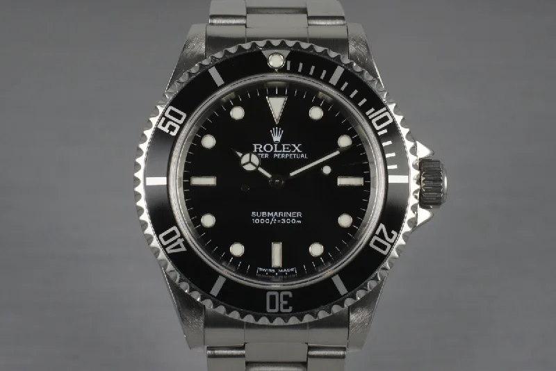 Rolex Watches – Invest in Timeless Quality –2003 Rolex Submariner 14060M with Box and Receipt