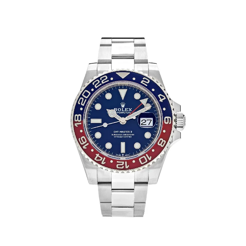 Rolex Watches – The Luxury You Deserve –Rolex GMT-Master II 126719BLRO 'Pepsi' White Gold Blue Dial (2023)