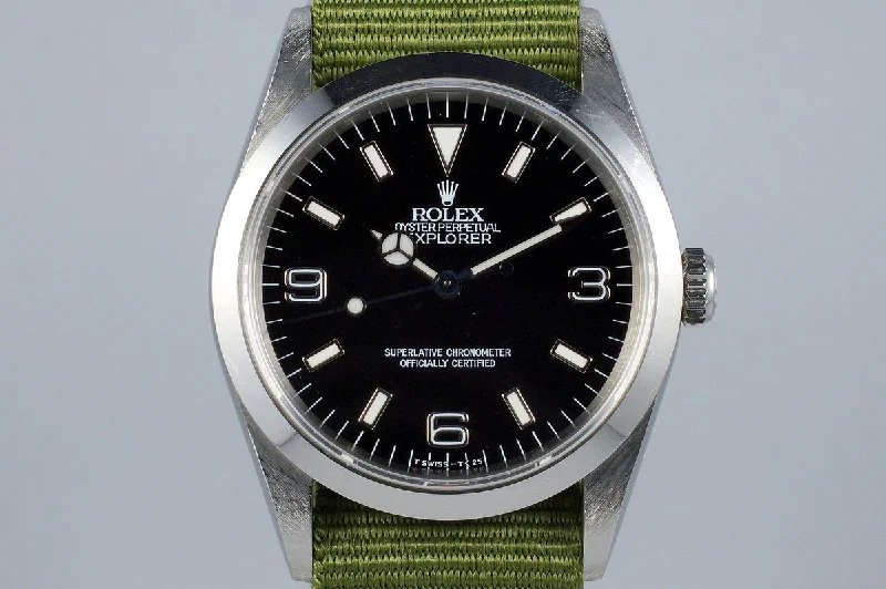 Rolex Watches – An Investment in Luxury –1995 Rolex Explorer 14270