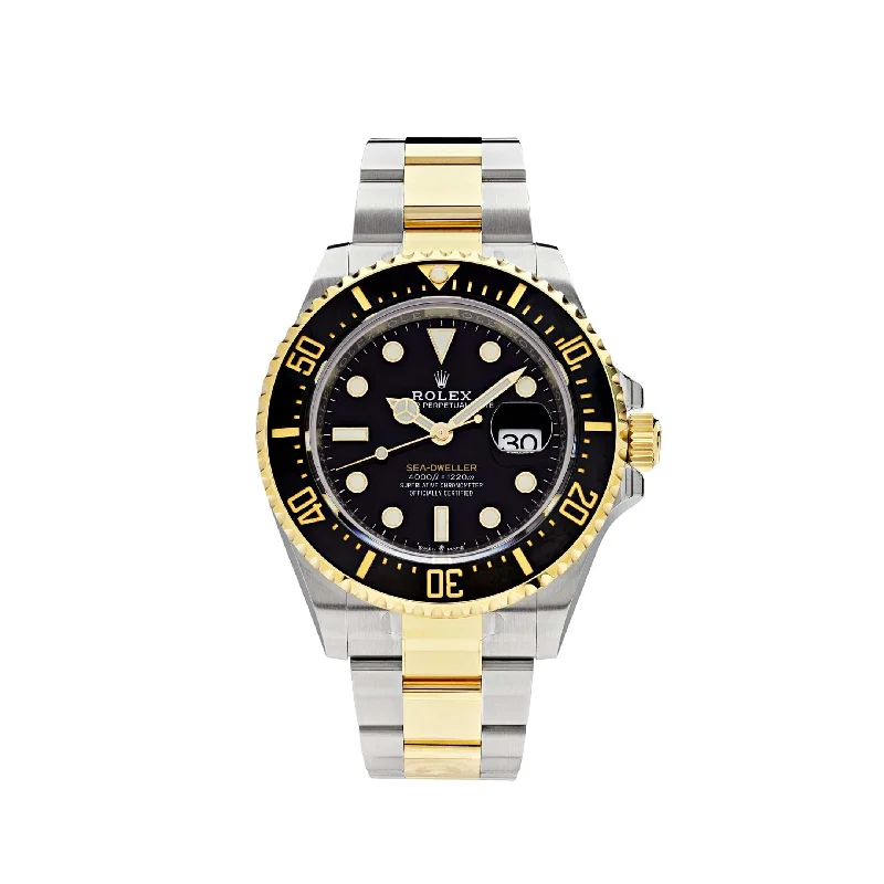 The Luxury of Rolex Watches Awaits –Rolex Sea-Dweller 126603 Stainless Steel Yellow Gold Black Dial (2023)