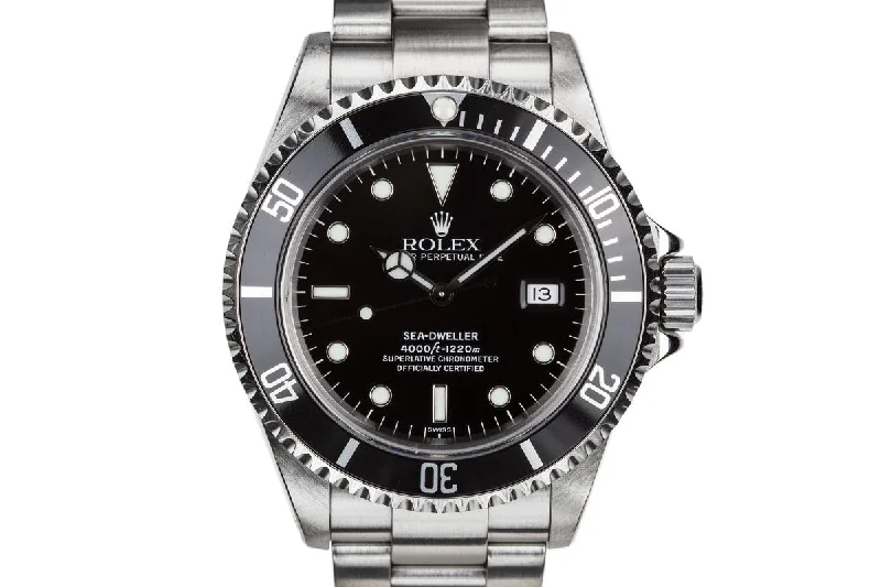 Rolex Watches for the Modern Luxury Seeker –1999 Rolex Sea-Dweller 16600 with SWISS Only Dial