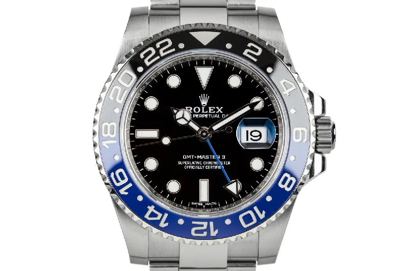 Rolex Watches: Elevating the Standard of Luxury –2017 Rolex GMT-Master II 116710 BLNR "Batman" with Box and Papers