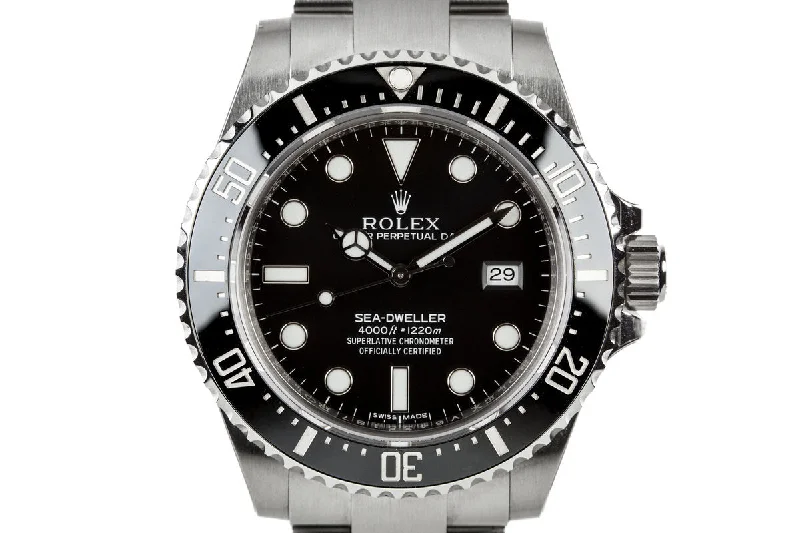 Shop Rolex Watches: Iconic & Elegant –2009 Rolex Sea-Dweller 116600 with Box and Hang Tags