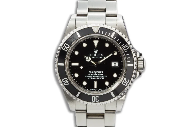 Explore the World of Rolex Watches –1993 Rolex Sea-Dweller 16600 Tritium Dial