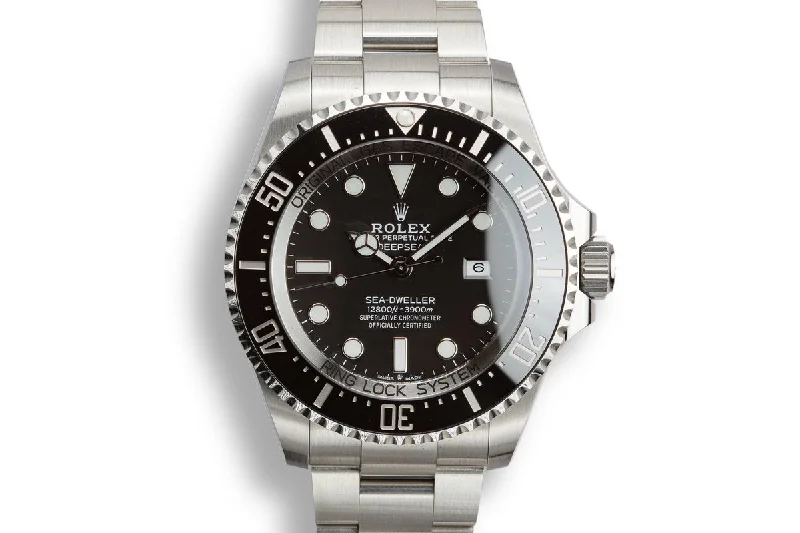 Shop Classic Rolex Models for Timeless Elegance –2018 Rolex Deep Sea-Dweller 126660 with Box and Papers