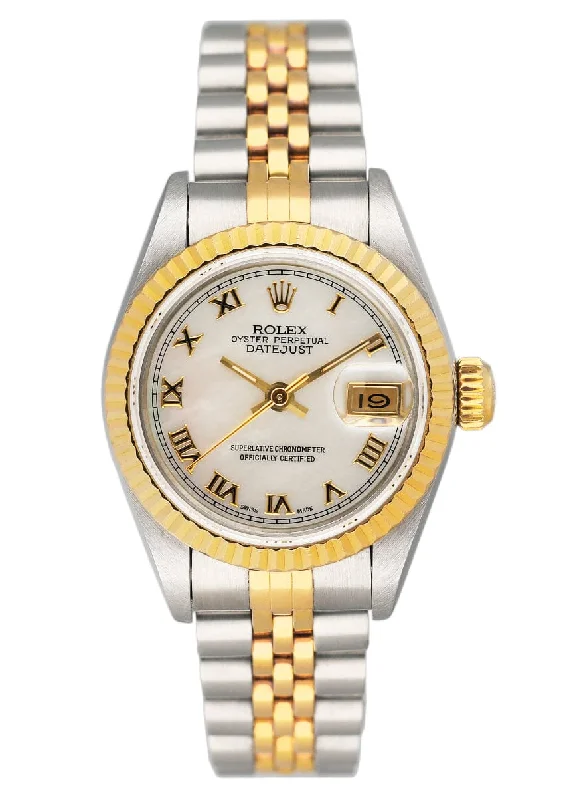 Timeless Elegance with Rolex Watches –Rolex Datejust 69173 MOP Dial Ladies Watch