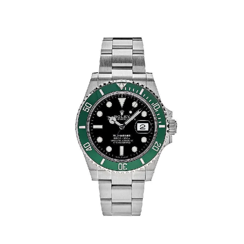 Buy Authentic Rolex Watches Online –Rolex Submariner Date 126610LV 'Starbucks MK1' Stainless Steel Black Dial (2023)