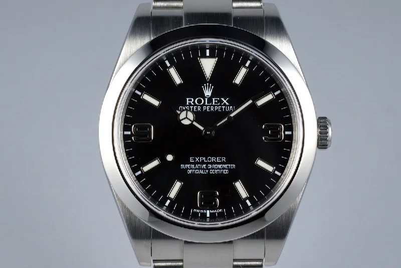 Rolex Watches: Luxury for the Modern Era –2012 Rolex Explorer 214270 with Box and Papers