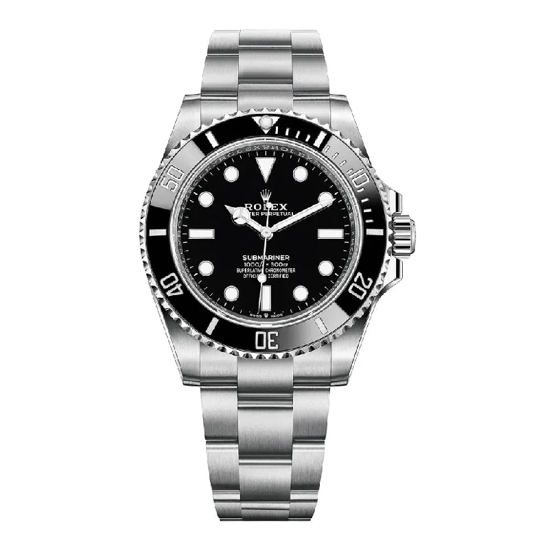 Experience Luxury with Rolex Watches –Rolex Submariner 41mm - Ref: 124060-0001 - Black Dial, Stainless Steel Oyster Bracelet Watch