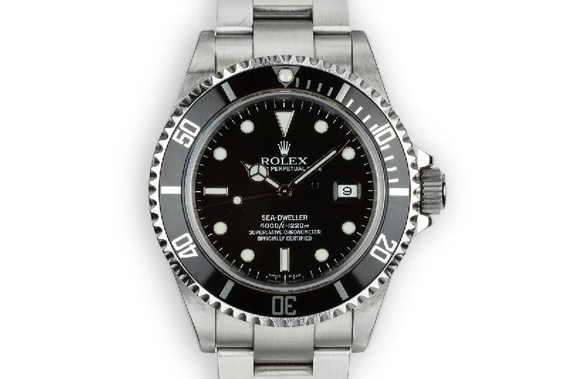 Master the Art of Time with Rolex Watches –2006 Rolex Sea-Dweller 16600