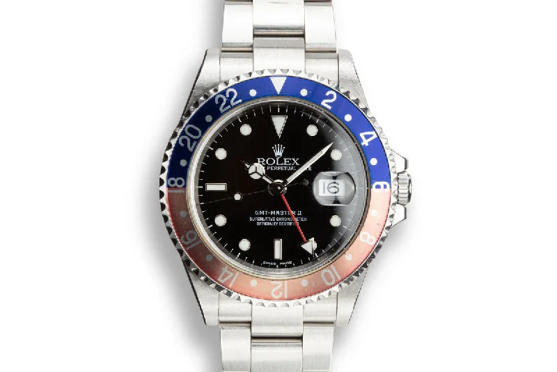 Find the Perfect Rolex Timepiece for You –2003 Rolex GMT-Master II 16710 "Pepsi"